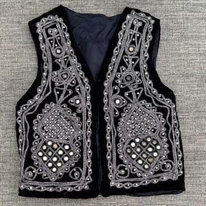 Kids' Embroidered Afghani Vest: Pakistani Party Wear
